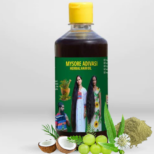 ✅ Mysore Adivasi Herbal Hair Oil 500 ML